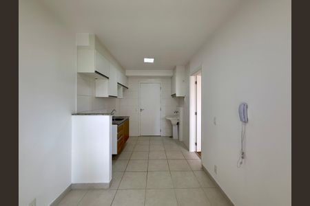 Sala  de apartamento para alugar com 1 quarto, 27m² em Jardim Caravelas, São Paulo