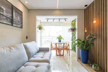 Sala de apartamento à venda com 2 quartos, 50m² em Jardim Roberto, Osasco
