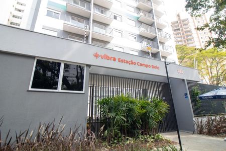 Apartamento para alugar com 26m², 1 quarto e sem vaga Apartamento para alugar com 26m², 1 quarto e sem vagaFachada e portaria