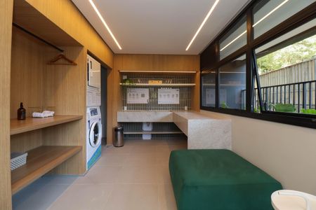 Apartamento para alugar com 33m², 1 quarto e 1 vaga Apartamento para alugar com 33m², 1 quarto e 1 vagaLavanderia