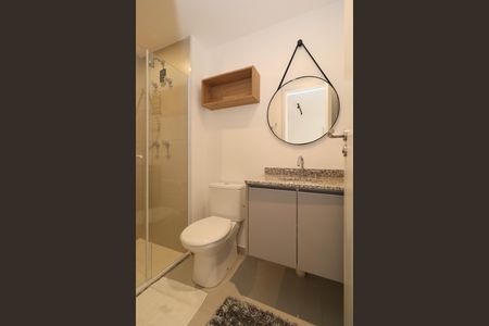 Apartamento para alugar com 33m², 1 quarto e 1 vaga Apartamento para alugar com 33m², 1 quarto e 1 vagaBanheiro