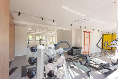 Apartamento à venda com 36m², 1 quarto e 1 vaga Apartamento à venda com 36m², 1 quarto e 1 vagaÁrea comum - Academia