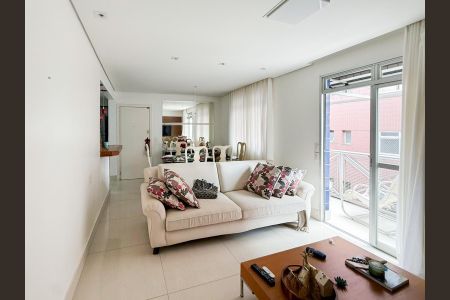 Sala de apartamento à venda com 3 quartos, 105m² em Buritis, Belo Horizonte