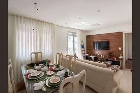 Apartamento à venda com 105m², 3 quartos e 2 vagasSala