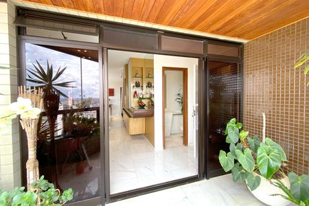 Varanda da Sala de apartamento à venda com 5 quartos, 282m² em Anchieta, Belo Horizonte