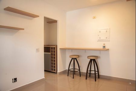 Sala de apartamento para alugar com 1 quarto, 33m² em Mirandópolis, São Paulo