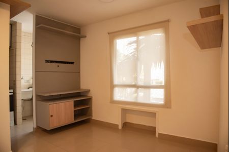 Sala de apartamento para alugar com 1 quarto, 33m² em Mirandópolis, São Paulo