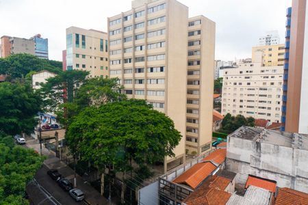 Vista da Sala de apartamento à venda com 1 quarto, 50m² em Vila Clementino, São Paulo