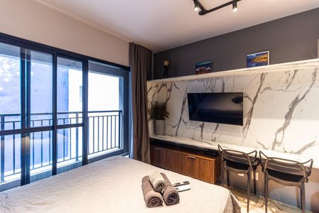 Studio de kitnet/studio para alugar com 1 quarto, 24m² em Santa Cecilia, São Paulo
