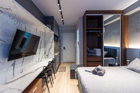 Studio para alugar com 24m², 1 quarto e sem vaga Studio para alugar com 24m², 1 quarto e sem vagaStudio