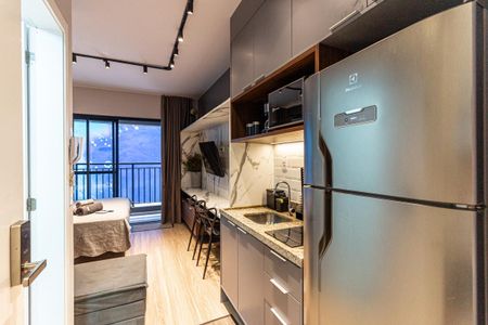 Studio para alugar com 24m², 1 quarto e sem vaga Studio para alugar com 24m², 1 quarto e sem vagaCozinha