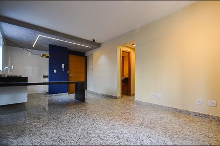 Sala Ambientes de apartamento para alugar com 3 quartos, 70m² em Lourdes, Belo Horizonte