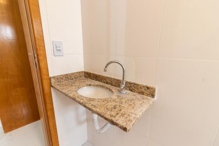 Apartamento para alugar com 132m², 3 quartos e 2 vagasDetalhe do banheiro da suíte 3
