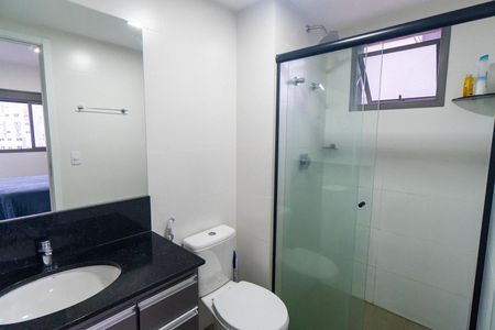 Banheiro da Suíte de apartamento à venda com 2 quartos, 62m² em Vila Guarani, São Paulo