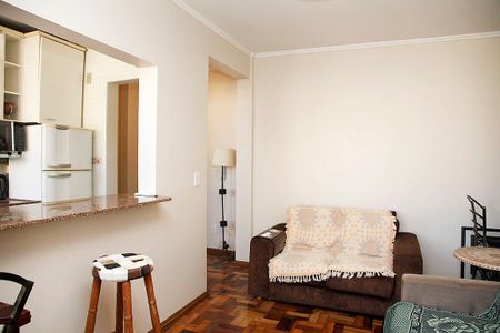 Sala de apartamento à venda com 1 quarto, 50m² em Cidade Baixa, Porto Alegre