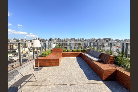 Studio para alugar com 24m², 1 quarto e sem vagaTerraço