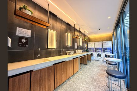 Studio para alugar com 24m², 1 quarto e sem vagaLavanderia