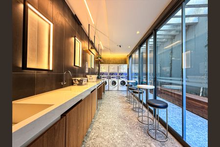 Studio para alugar com 24m², 1 quarto e sem vagaLavanderia