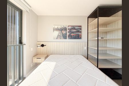 Studio para alugar com 24m², 1 quarto e sem vagaQuarto