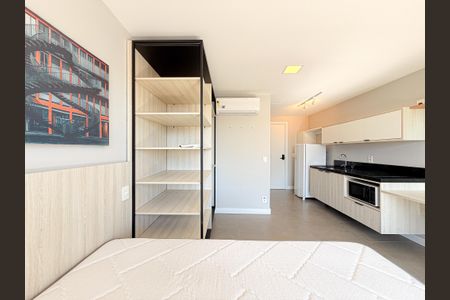 Studio para alugar com 24m², 1 quarto e sem vagaQuarto