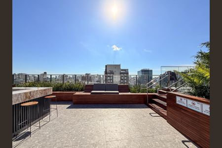 Studio para alugar com 24m², 1 quarto e sem vagaTerraço