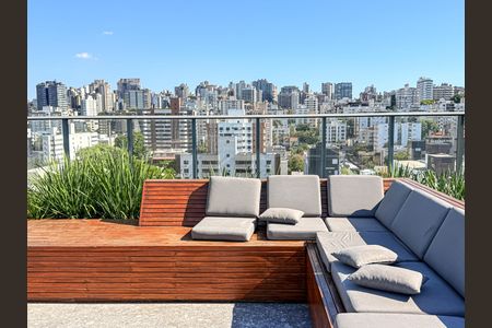 Studio para alugar com 24m², 1 quarto e sem vagaTerraço