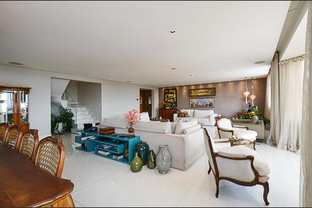 Sala de Jantar de apartamento à venda com 5 quartos, 600m² em Lourdes, Belo Horizonte