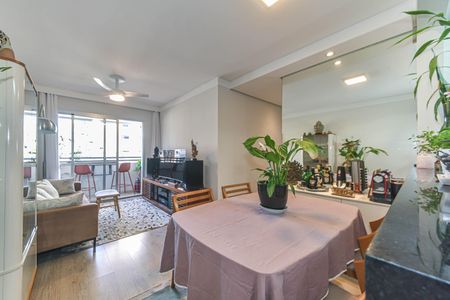 Sala de apartamento à venda com 2 quartos, 55m² em Chácara Santo Antônio (zona Sul), São Paulo