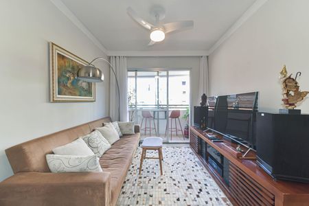 Sala de apartamento à venda com 2 quartos, 55m² em Chácara Santo Antônio (zona Sul), São Paulo