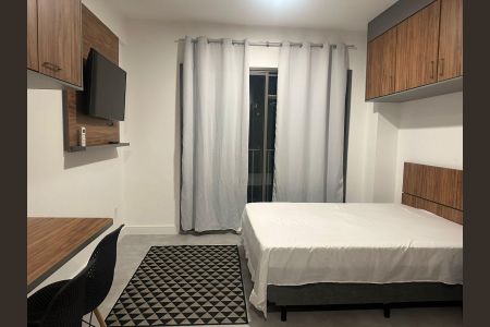 Studio para alugar com 24m², 1 quarto e sem vagaQuarto