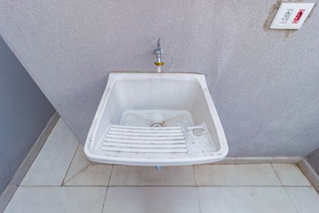 Apartamento para alugar com 28m², 1 quarto e sem vaga Apartamento para alugar com 28m², 1 quarto e sem vagaDetalhe - Área de Serviço