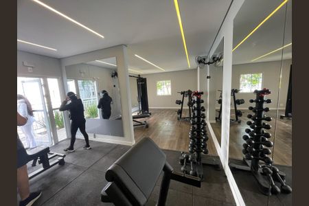 Apartamento à venda com 37m², 2 quartos e 1 vaga Apartamento à venda com 37m², 2 quartos e 1 vagaÁrea comum - Academia