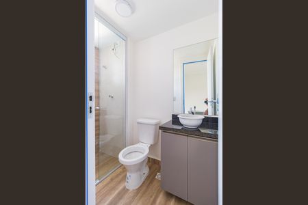 Apartamento para alugar com 28m², 1 quarto e sem vaga Apartamento para alugar com 28m², 1 quarto e sem vagaBanheiro