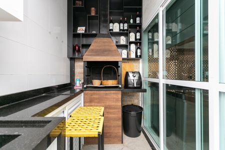 Área de Serviço - Churrasqueira  de casa para alugar com 3 quartos, 75m² em Vila Progresso (zona Leste), São Paulo