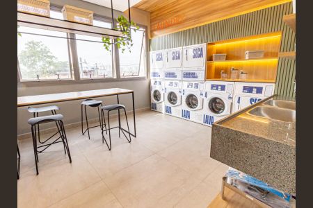 Apartamento para alugar com 32m², 1 quarto e sem vaga Apartamento para alugar com 32m², 1 quarto e sem vagaÁrea comum - Lavanderia