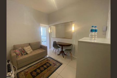 SALA de apartamento à venda com 1 quarto, 34m² em Copacabana, Rio de Janeiro