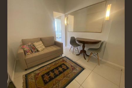 SALA de apartamento à venda com 1 quarto, 34m² em Copacabana, Rio de Janeiro