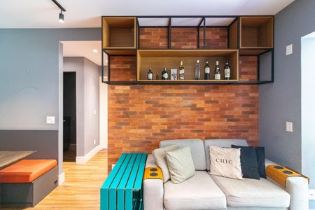 Apartamento para alugar com 74m², 2 quartos e 1 vagaSala