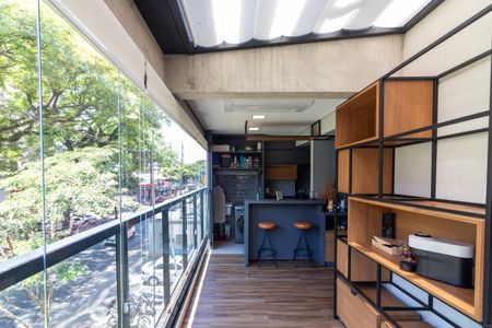 Varanda de apartamento à venda com 2 quartos, 74m² em Vila Olímpia, São Paulo
