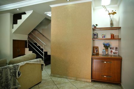 Sala de casa de condomínio à venda com 3 quartos, 130m² em Jardim das Quatro Marias, São Bernardo do Campo