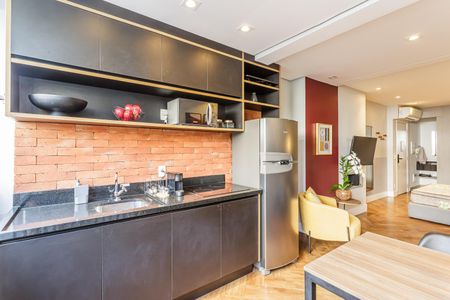 Studio à venda com 60m², 1 quarto e 1 vagaCozinha