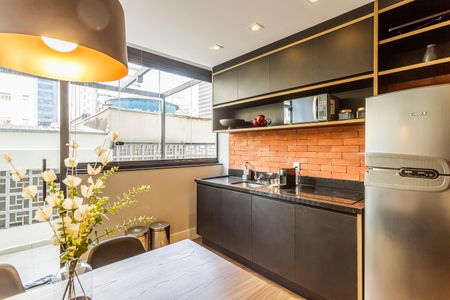 Studio à venda com 60m², 1 quarto e 1 vagaCozinha