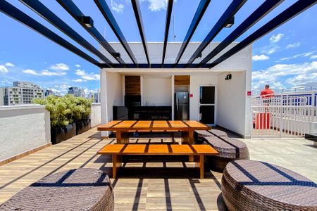 Apartamento para alugar com 31m², 1 quarto e sem vagaÁrea comum - Churrasqueira