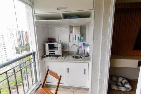 Detalhe - Varanda da Sala de apartamento à venda com 2 quartos, 64m² em Vila Suzana, São Paulo