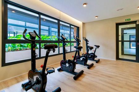 Studio para alugar com 31m², 0 quarto e sem vagaAcademia