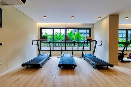 Studio para alugar com 31m², 0 quarto e sem vagaAcademia