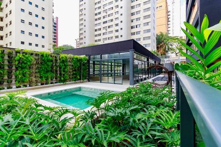 Studio para alugar com 31m², 0 quarto e sem vagaÁrea Piscina 