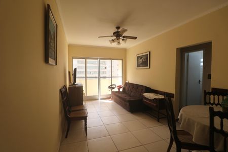 Sala de apartamento para alugar com 2 quartos, 65m² em Centro, Guarujá