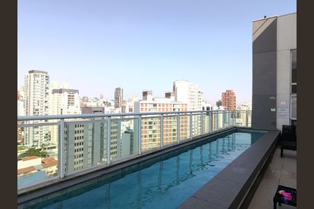 Studio para alugar com 32m², 1 quarto e 1 vagaPiscina