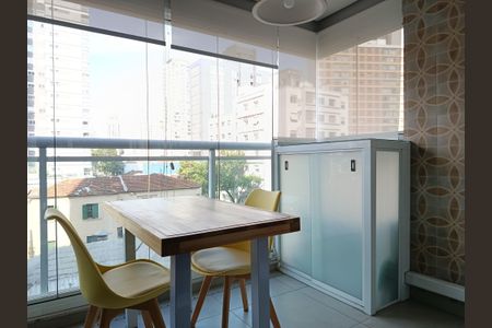 Studio para alugar com 32m², 1 quarto e 1 vagaVaranda